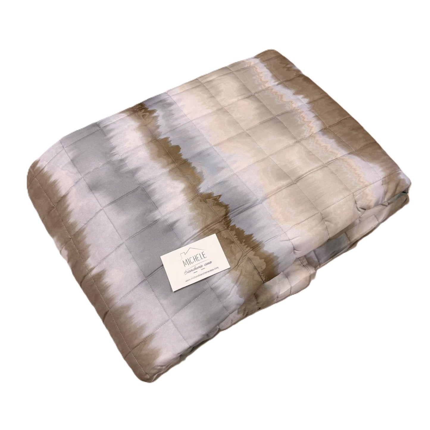 Trapuntino Matrimoniale “Shade Harmony” 260x260 cm Double Face in Microfibra Effetto Seta