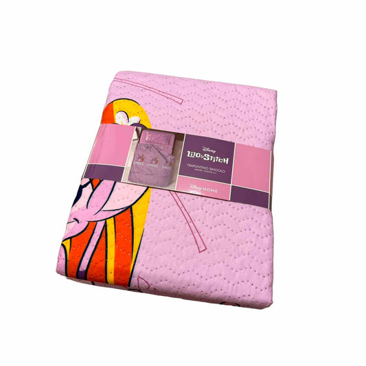 Trapuntino Letto Singolo Lilo & Stitch Angel – Copriletto Estivo Bambina