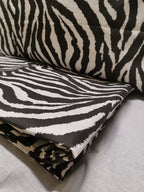 Copripiumino Matrimoniale in cotone fantasia zebrata