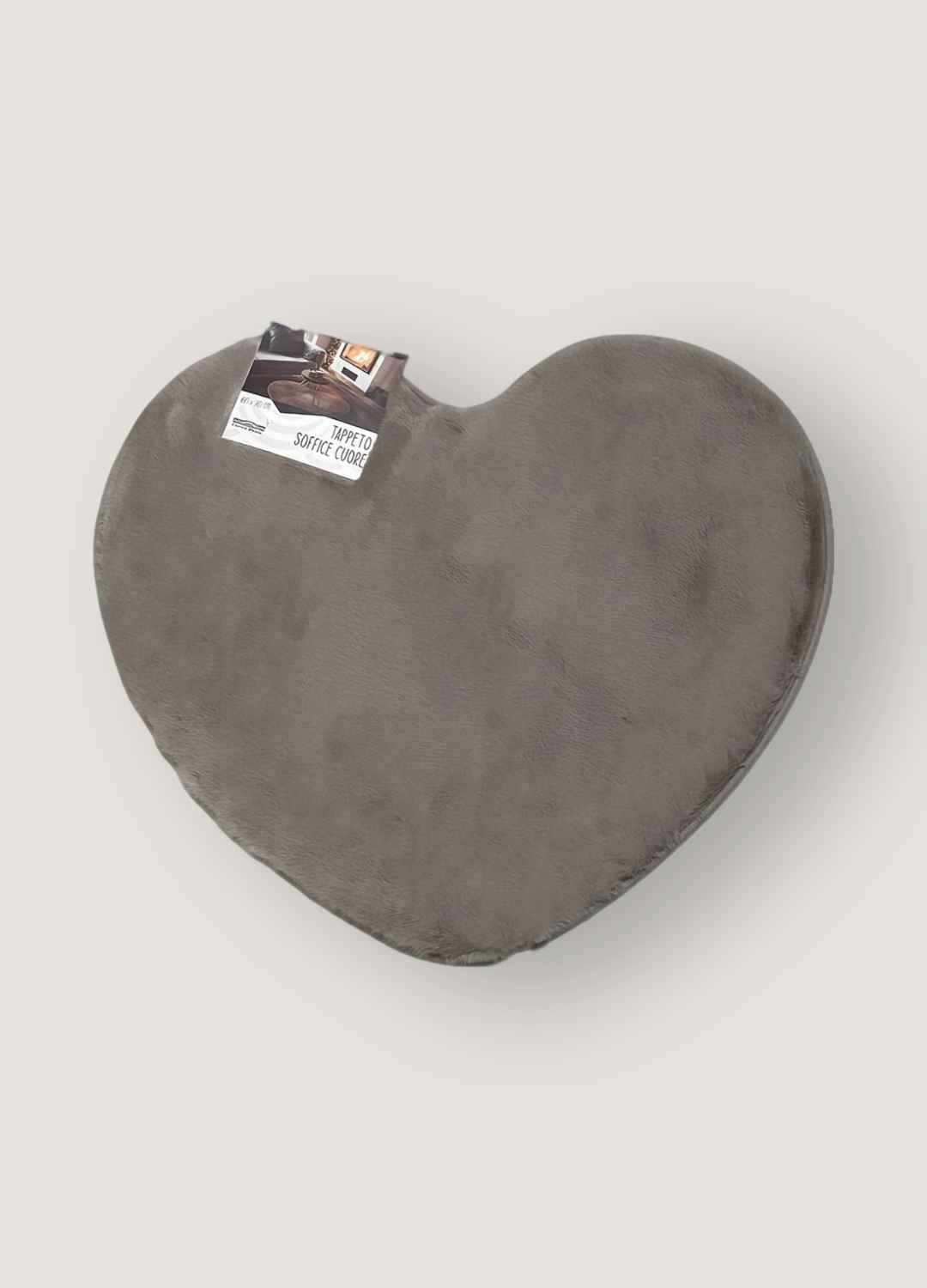 Tappeto soffice Cuore, con antiscivolo