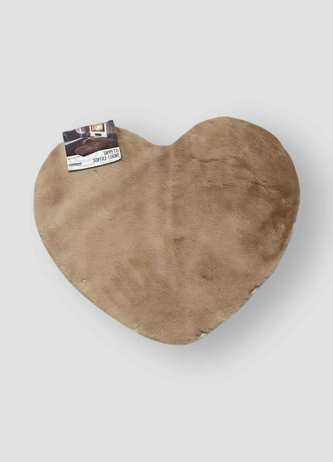 Tappeto soffice Cuore, con antiscivolo