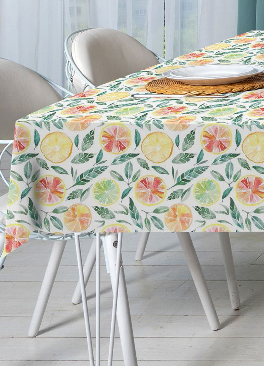 Tovaglia antimacchia fantasia Agrumi