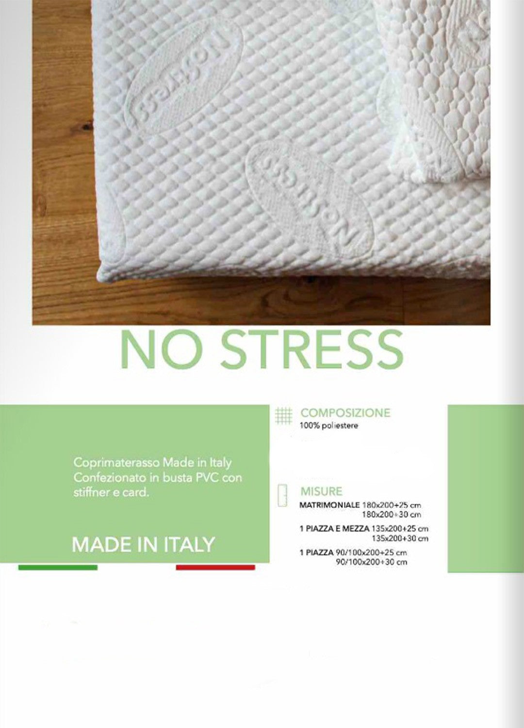 Coprimaterasso serie no stress