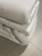 Topper in memory con fibra d'argento