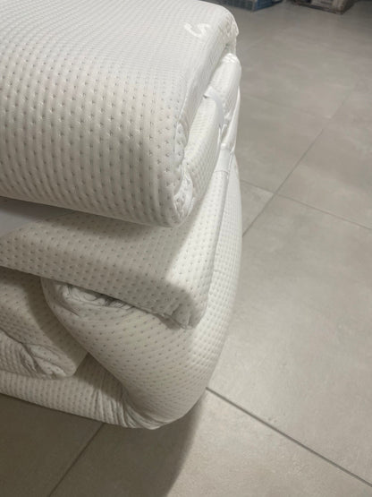 Topper in memory con fibra d'argento