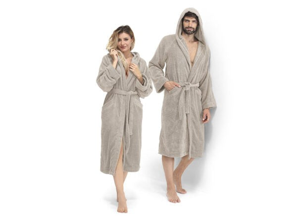 Accappatoio Daunex serie Smart in puro cotone, in tinta unita