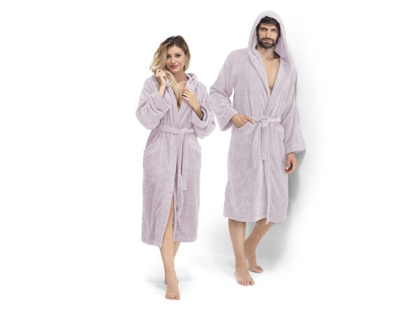 Accappatoio Daunex serie Smart in puro cotone, in tinta unita