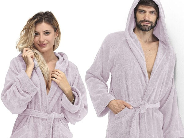 Accappatoio Daunex serie Smart in puro cotone, in tinta unita