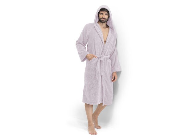 Accappatoio Daunex serie Smart in puro cotone, in tinta unita