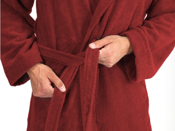 Accappatoio Daunex serie Smart in puro cotone, in tinta unita