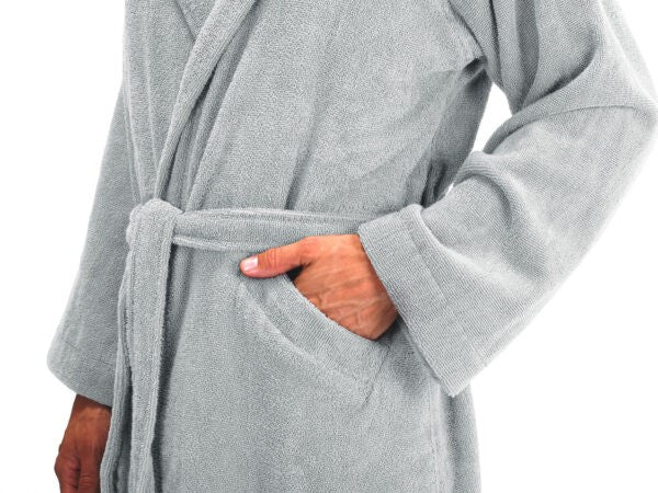 Accappatoio Daunex serie Smart in puro cotone, in tinta unita