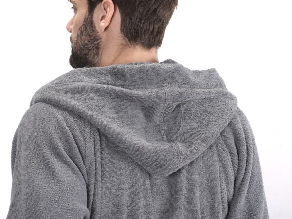 Accappatoio Daunex serie Smart in puro cotone, in tinta unita