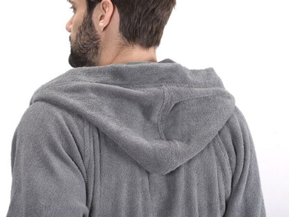 Accappatoio Daunex serie Smart in puro cotone, in tinta unita