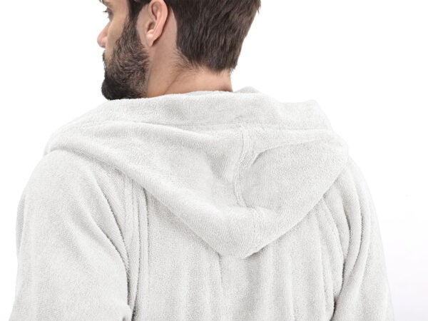 Accappatoio Daunex serie Smart in puro cotone, in tinta unita