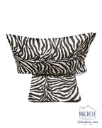 Copripiumino Matrimoniale in cotone fantasia zebrata