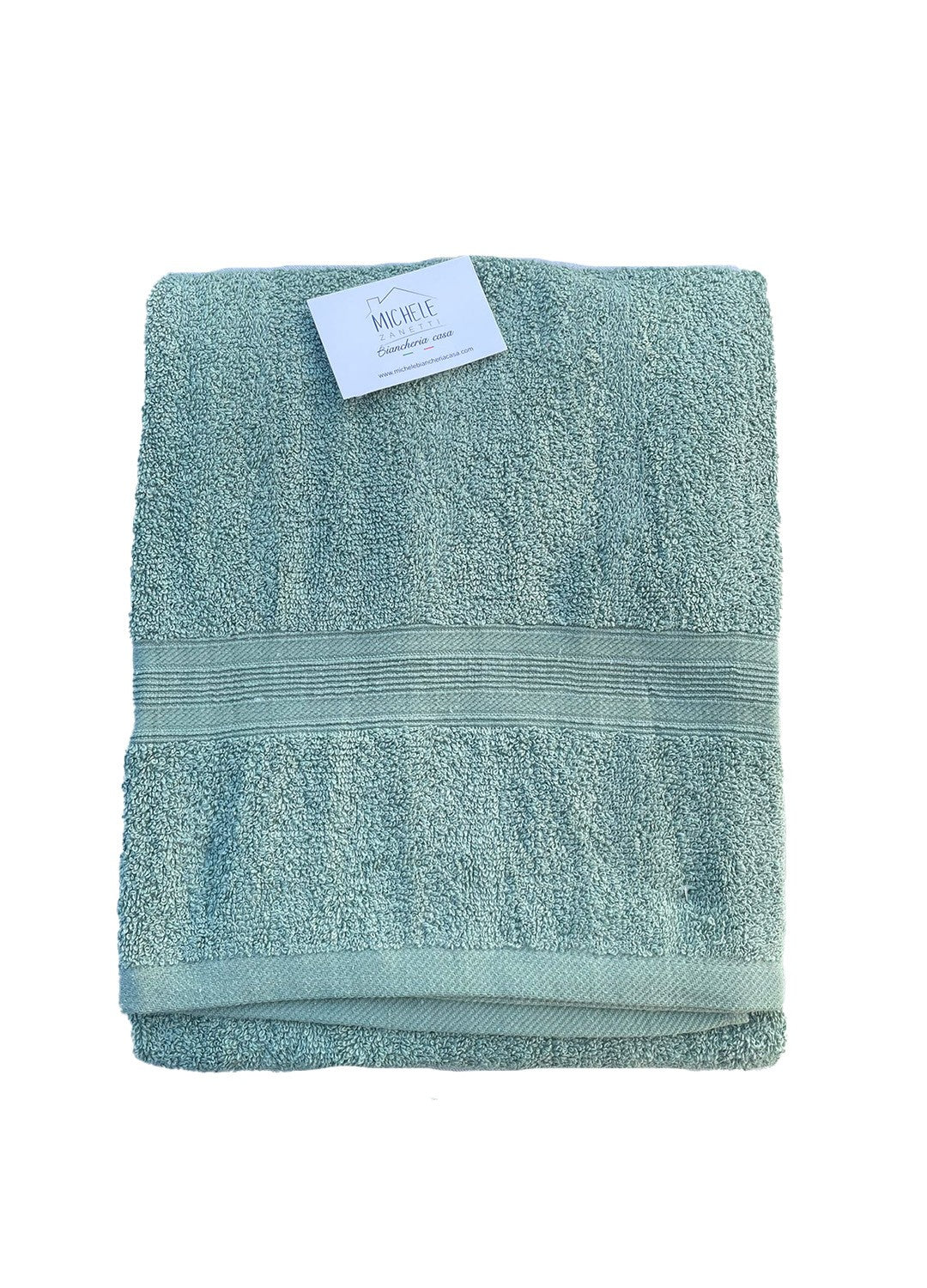 Telo doccia in spugna liscia di cotone al 100%, Linea 500