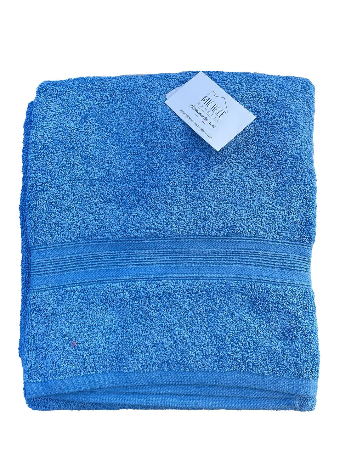 Telo doccia in spugna liscia di cotone al 100%, Linea 500