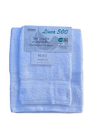 Completo asciugamani viso e ospite lisci in cotone, Linea 500