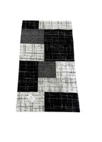 Tappeto in ciniglia con base antiscivolo serie Mondrian per la tua camera o il tuo soggiorno