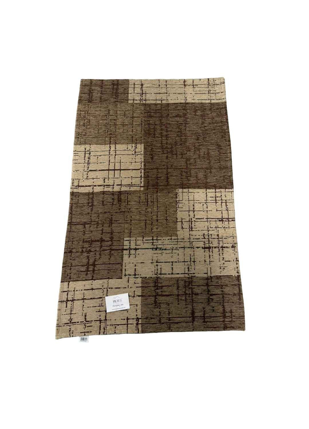 Tappeto in ciniglia con base antiscivolo serie Mondrian per la tua camera o il tuo soggiorno