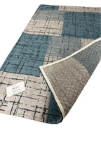 Tappeto in ciniglia con base antiscivolo serie Mondrian per la tua camera o il tuo soggiorno