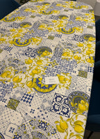 Tovaglia in puro cotone fantasia Limoncello, disponibile in diverse misure