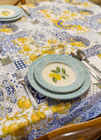 Tovaglia in puro cotone fantasia Limoncello, disponibile in diverse misure