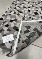 Tappeto in ciniglia con base antiscivolo serie Mosaico, disponibile in varie misure