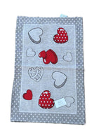 Tappeto in ciniglia con base antiscivolo serie Valentine per la cucina