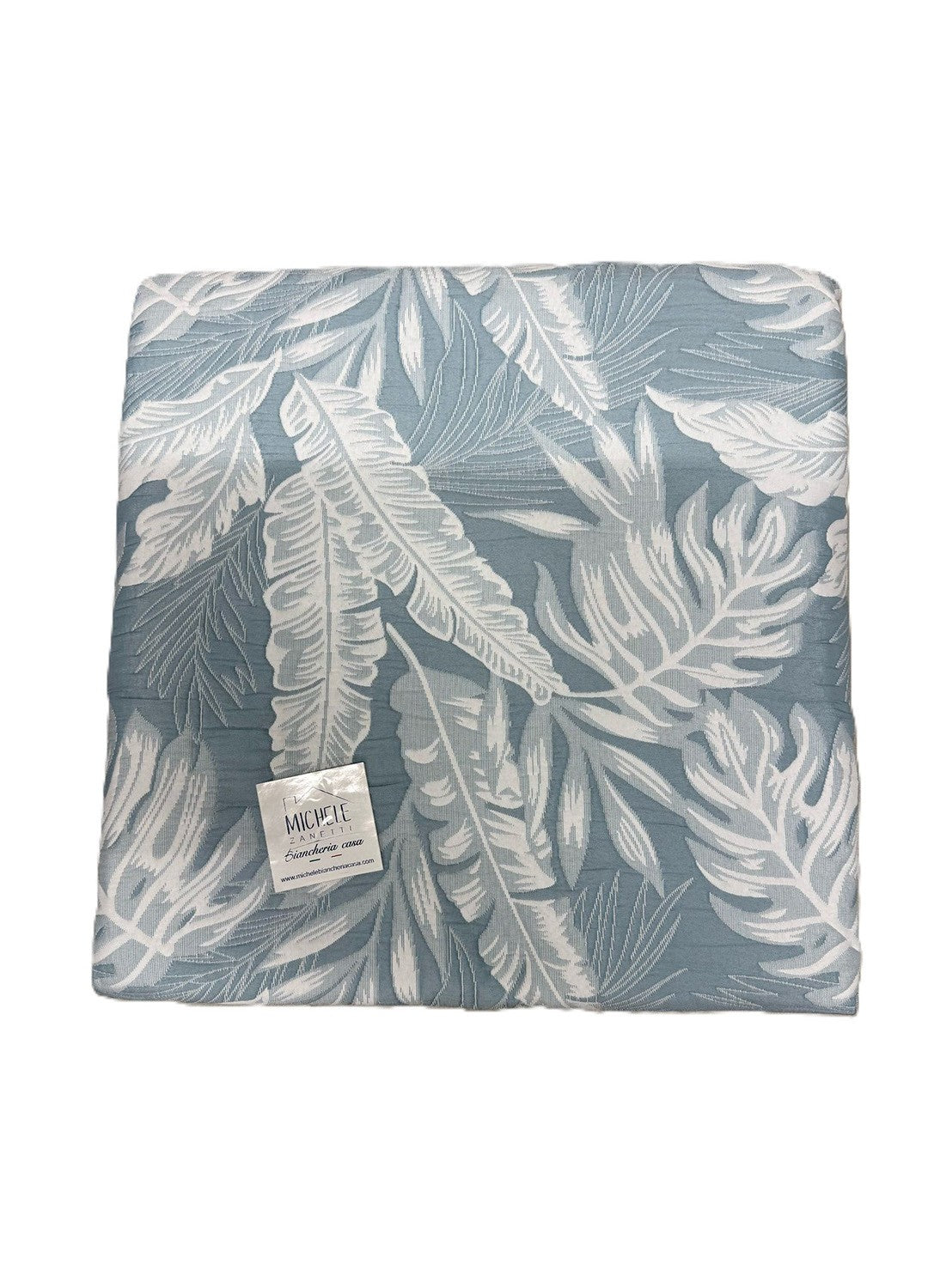 Trapuntino Matrimoniale fantasia Tropicale in Tessuto Jacquard Double Face – 260x260 cm