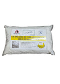 Guanciale High Performance in Fibra Poliestere con Rivestimento 100% Cotone
