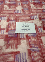 Trapuntino matrimoniale in morbida microfibra, fantasia Quadretto