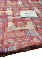 Trapuntino matrimoniale in morbida microfibra, fantasia Quadretto