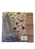 Completo matrimoniale 100% cotone percalle, detto anche a pelle d'uovo, fantasia Fiori di Campo