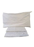 Completo Lenzuola Matrimoniale in cotone fantasia Fiorellino, prodotto italiano