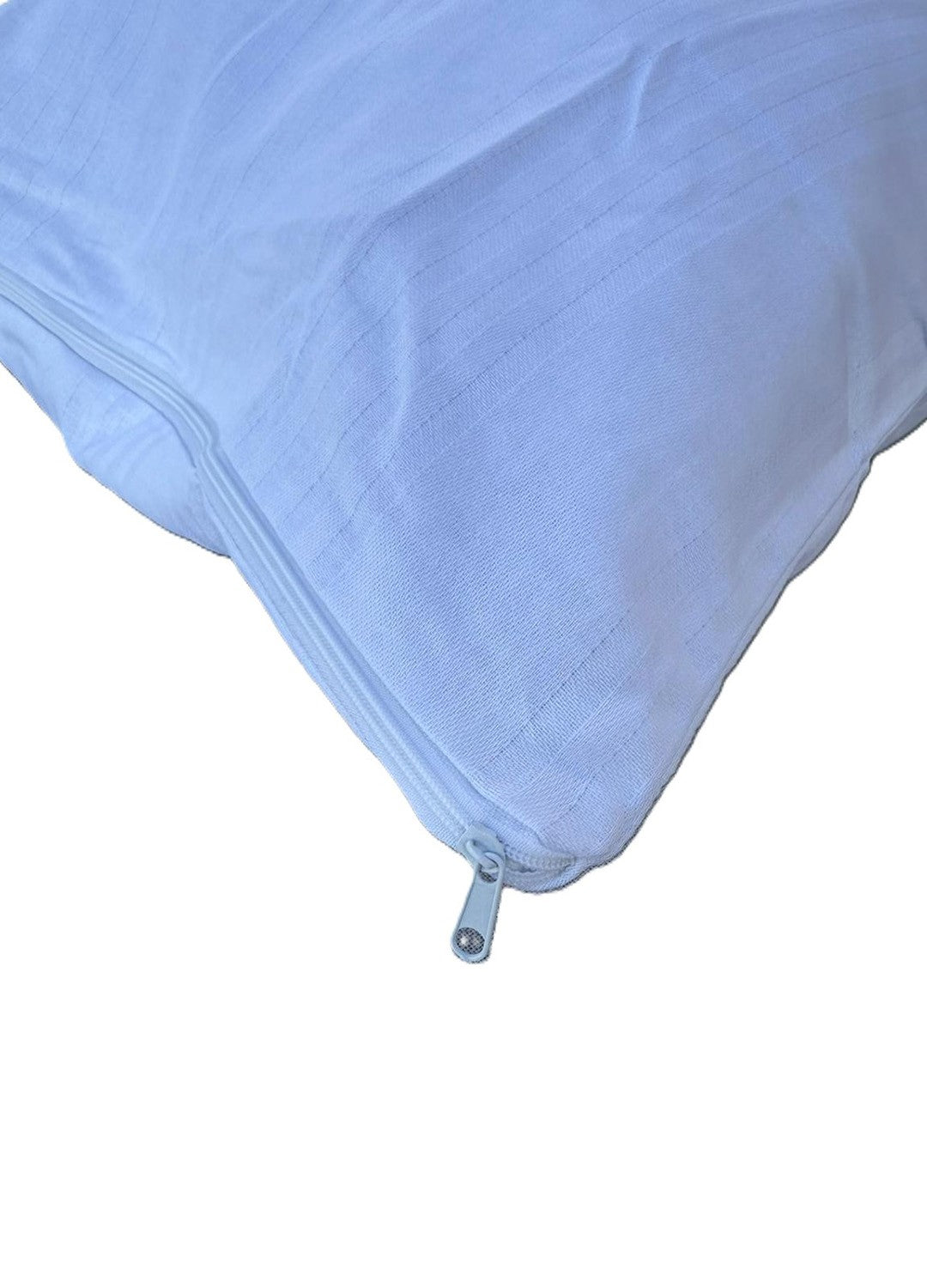 Coppia Federe Copriguanciale 100% Cotone Damascato con Zip – Traspiranti e Sanitarie