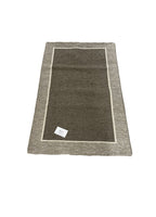 Tappeto in Ciniglia 65x115 cm Modello Roma – Antiscivolo, Bordo a Contrasto