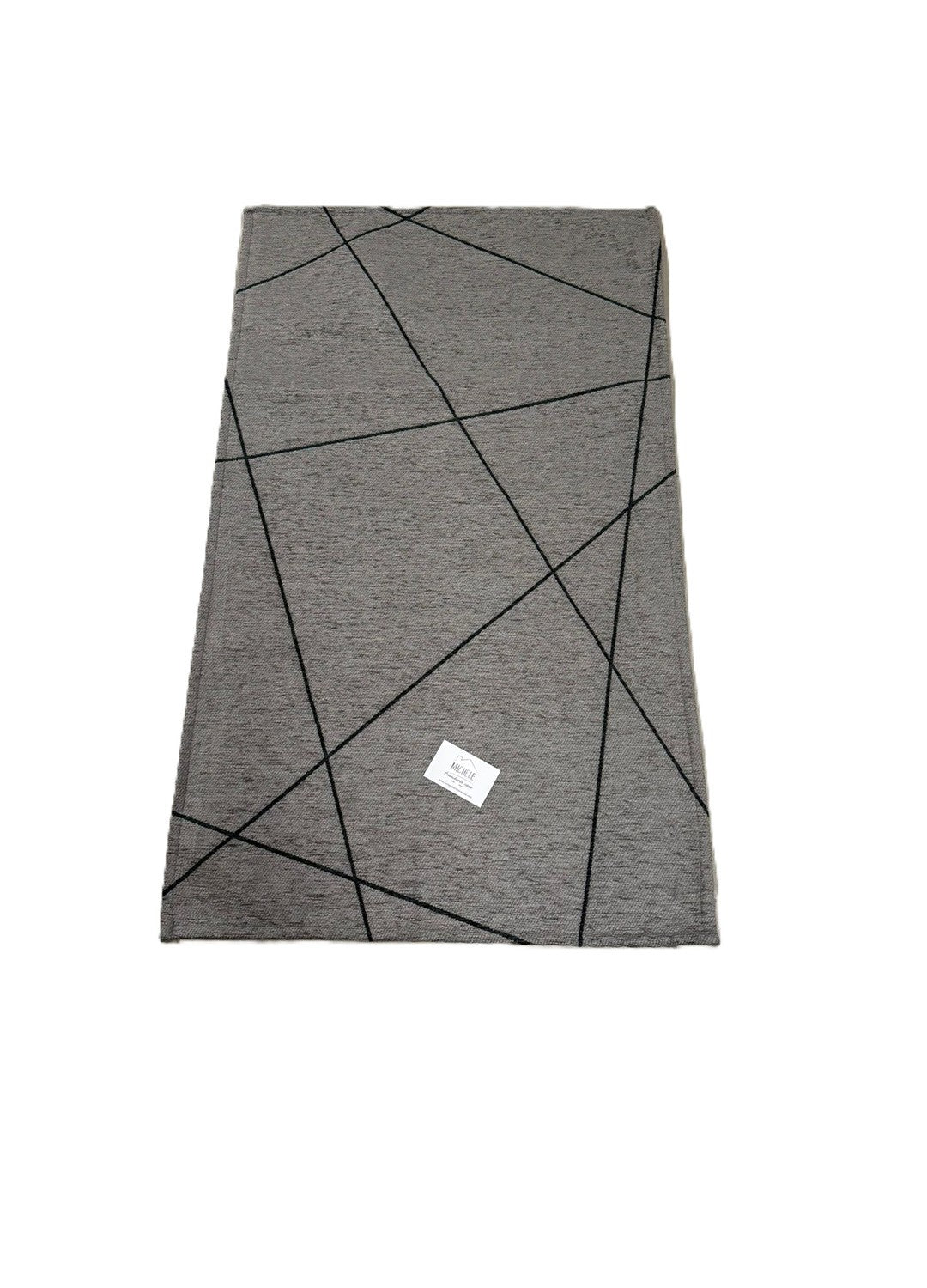 Tappeto in Ciniglia 65x115 cm Modello Quarzo – Geometrico, Antiscivolo