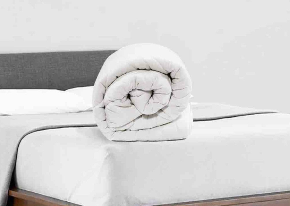 Piumino letto Singolo in microfibra modello invernale Alpe