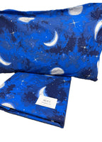 Copripiumino Matrimoniale 100% Cotone 250x200 cm con Patella 45 cm – Fantasia Notte