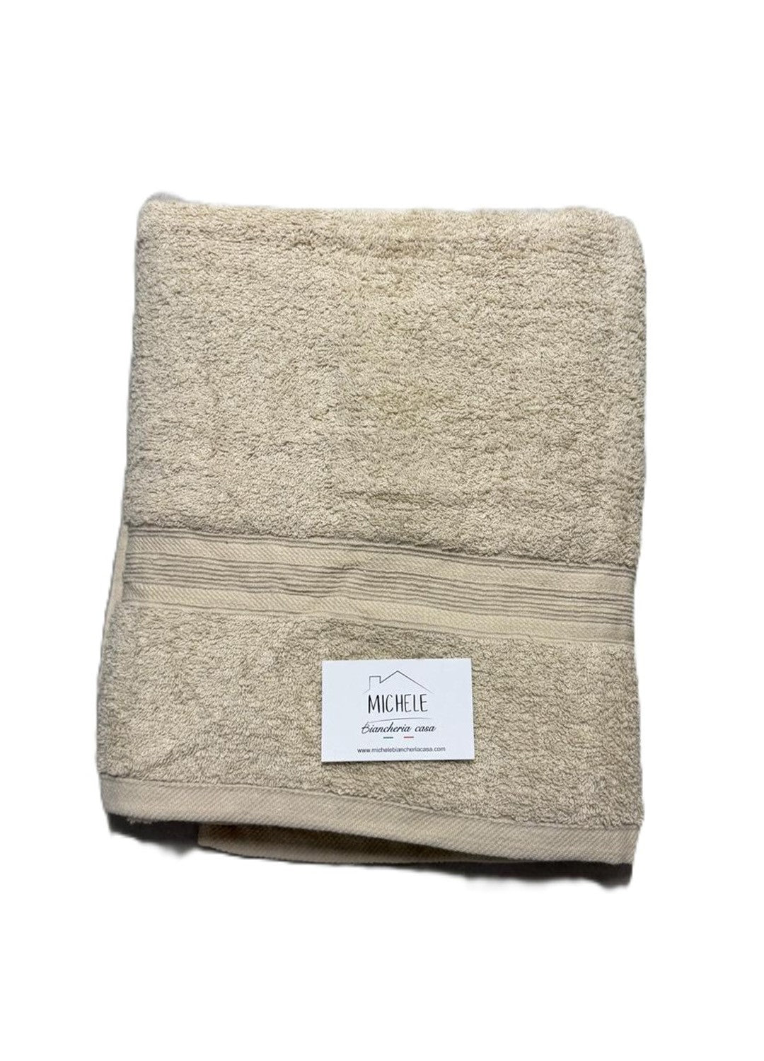 Telo doccia in spugna liscia di cotone al 100%, Linea 500