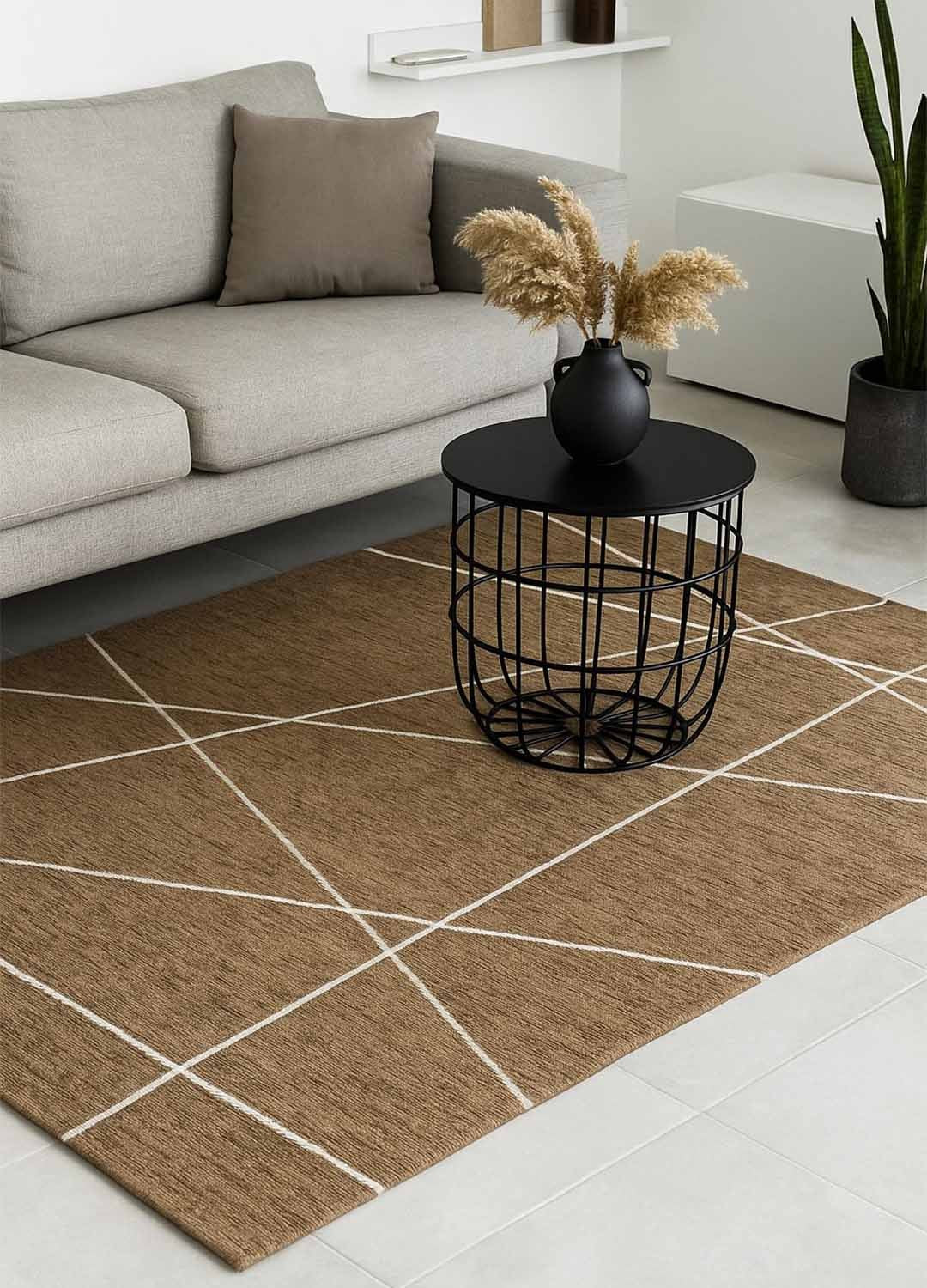 Tappeto Arredo 160x240 cm con Antiscivolo – Lavabile in Lavatrice – Made in Italy