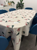 Tovaglia in 100% cotone, fantasia Tirolese - Disponibile per 6 o 8-12 persone