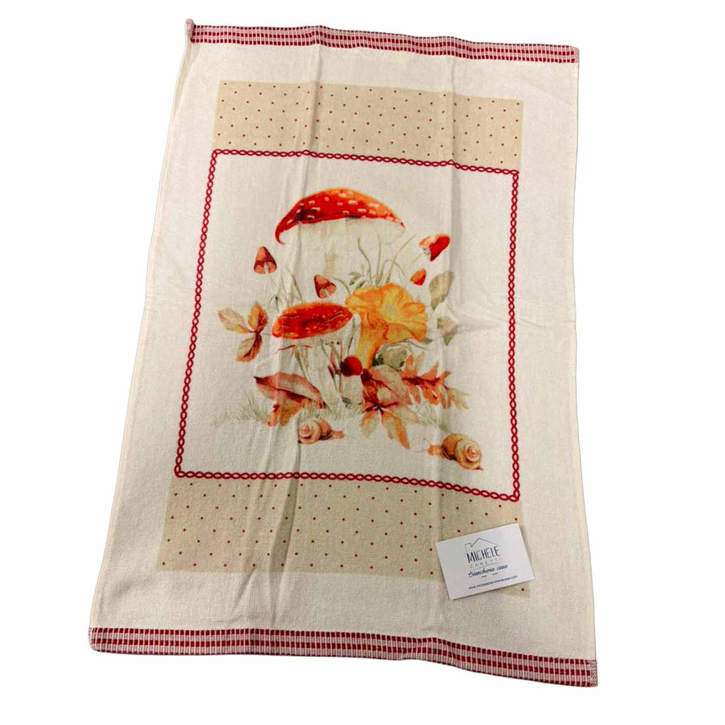 Set 6 Strofinacci da Cucina in Spugna 100% Cotone 350 GSM – Assorbenti e Resistenti