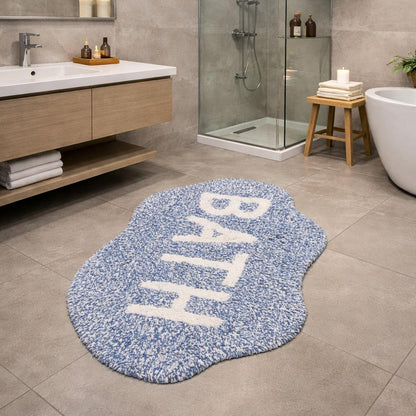Tappeto Bagno 50x80 in Cotone – Tappetino Bagno Morbido e Assorbente