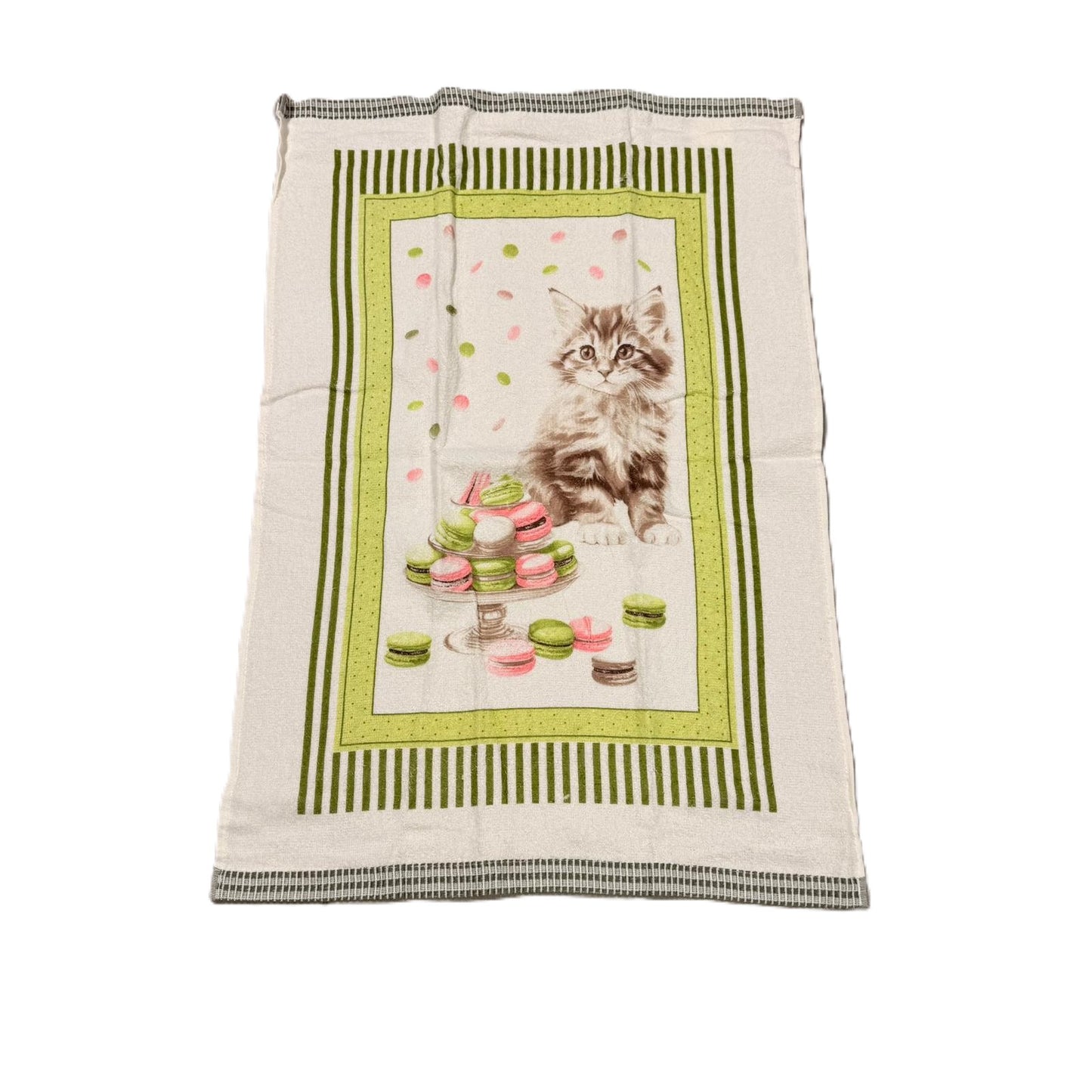 Set 6 Strofinacci da Cucina in Spugna 100% Cotone 350 GSM – Assorbenti e Resistenti, Varie Fantasie