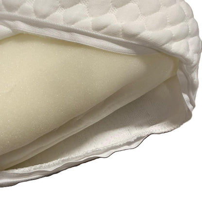 Guanciale in Memory Foam Ortopedico – Cuscino Letto Traspirante e Antistress