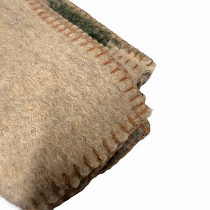 Coperta in Lana Cotta 150x170 cm Made in Italy – Fantasia Cervi e Abeti