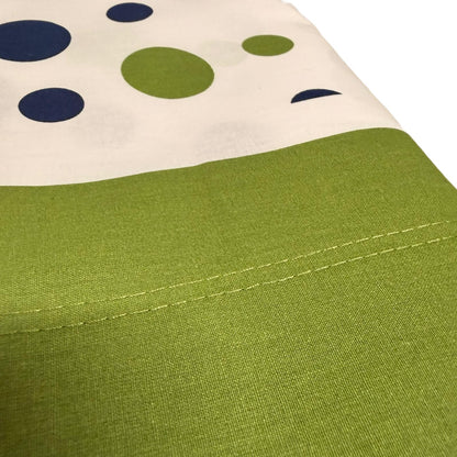Completo Lenzuola Piazza e Mezza in Cotone Fantasia Pois Colorato – Morbido e Traspirante