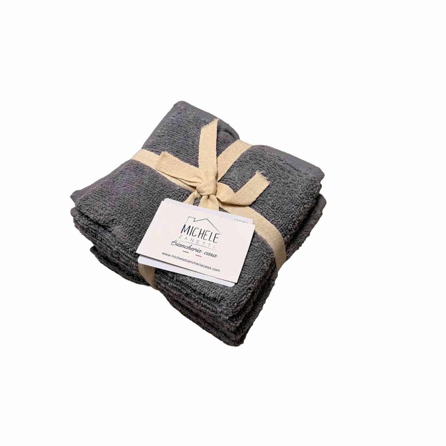 Set 4 Lavette 33x33 cm in Spugna 100% Cotone 500 GSM – Morbide e Assorbenti